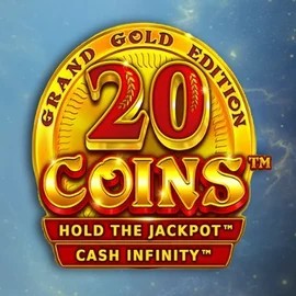 Official Slots logo: 20 Coins Grand Gold Edition by Wazdan at Lizaro Casino
