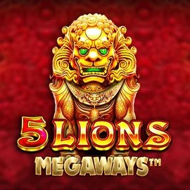 5 Lions Megaways game by Pragmatic Play – logo hosted on Lizaro Casino
