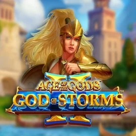 Age Of The Gods: God Of Storms 2 slot visual from Playtech available on lizzaro.pl