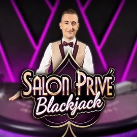 Blackjack Salon Privé by Ezugi, showcased at lizzaro.pl – game logo