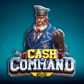 Cash of Command slot logo by Play'n GO at Lizaro Casino