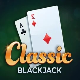 Classic Blackjack slot visual from Red Tiger Gaming available on lizzaro.pl