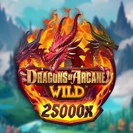 Dragons of Arcane Wild logo by Foxium Lizaro Casino