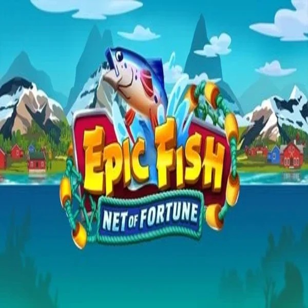 Slots logo of Epic Fish Net of Fortune from Quickspin at Lizaro Casino