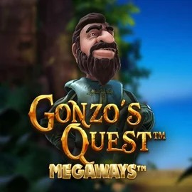 Gonzo's Quest Megaways slot visual from Red Tiger Gaming available on lizzaro.pl