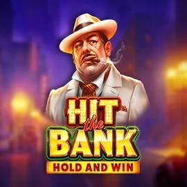 Hit The Bank Hold and Win logo by Playson at Lizaro Casino