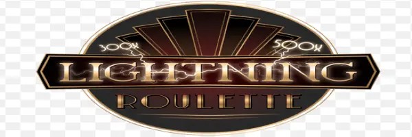 Lightning Roulette slot logo by Evolution at Lizaro Casino