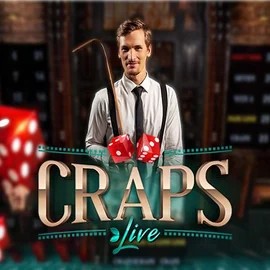 Live Casino logo of Live Craps from Evolution at Lizaro Casino