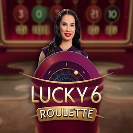 Lucky 6 Roulette game by Pragmatic Play – logo hosted on Lizaro Casino