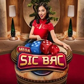 Mega Sic Bac slot visual from Pragmatic Play available on lizzaro.pl
