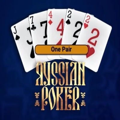 Russian Poker online game logo by OneTouch Games on lizzaro.pl