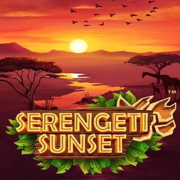 Serengeti Sunset slot logo by Skywind Group at Lizaro Casino