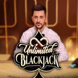 Unlimited Blackjack logo by Ezugi Lizaro Casino